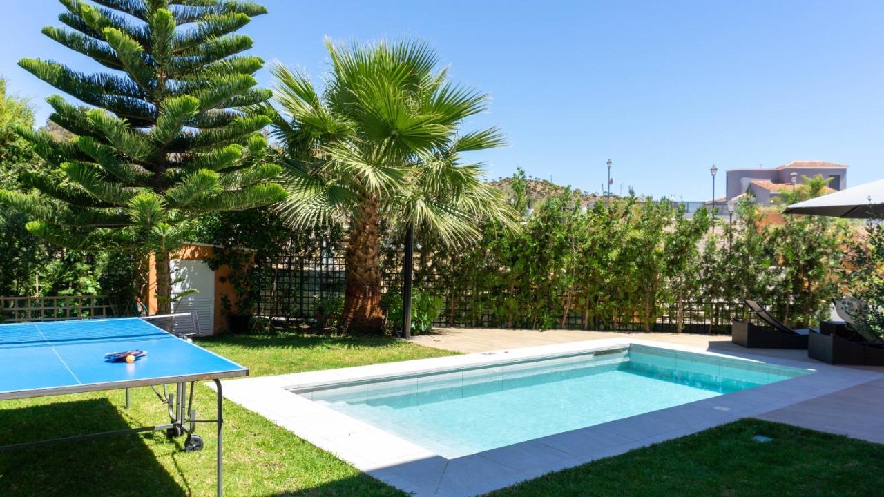 Luxury Modern House Malaga Villa Benajarafe Exteriör bild